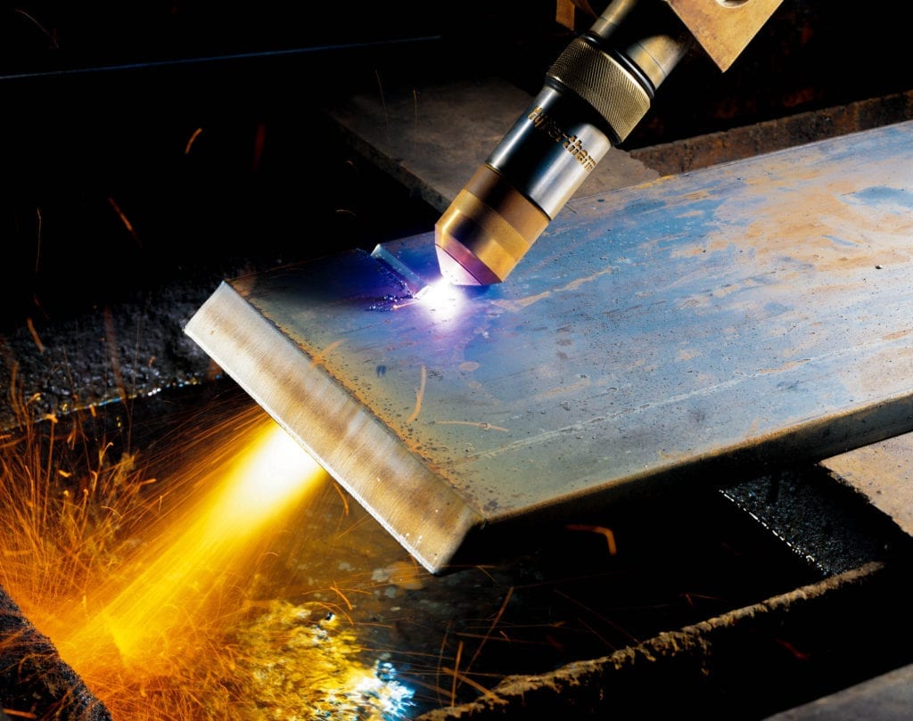 plasma cutting